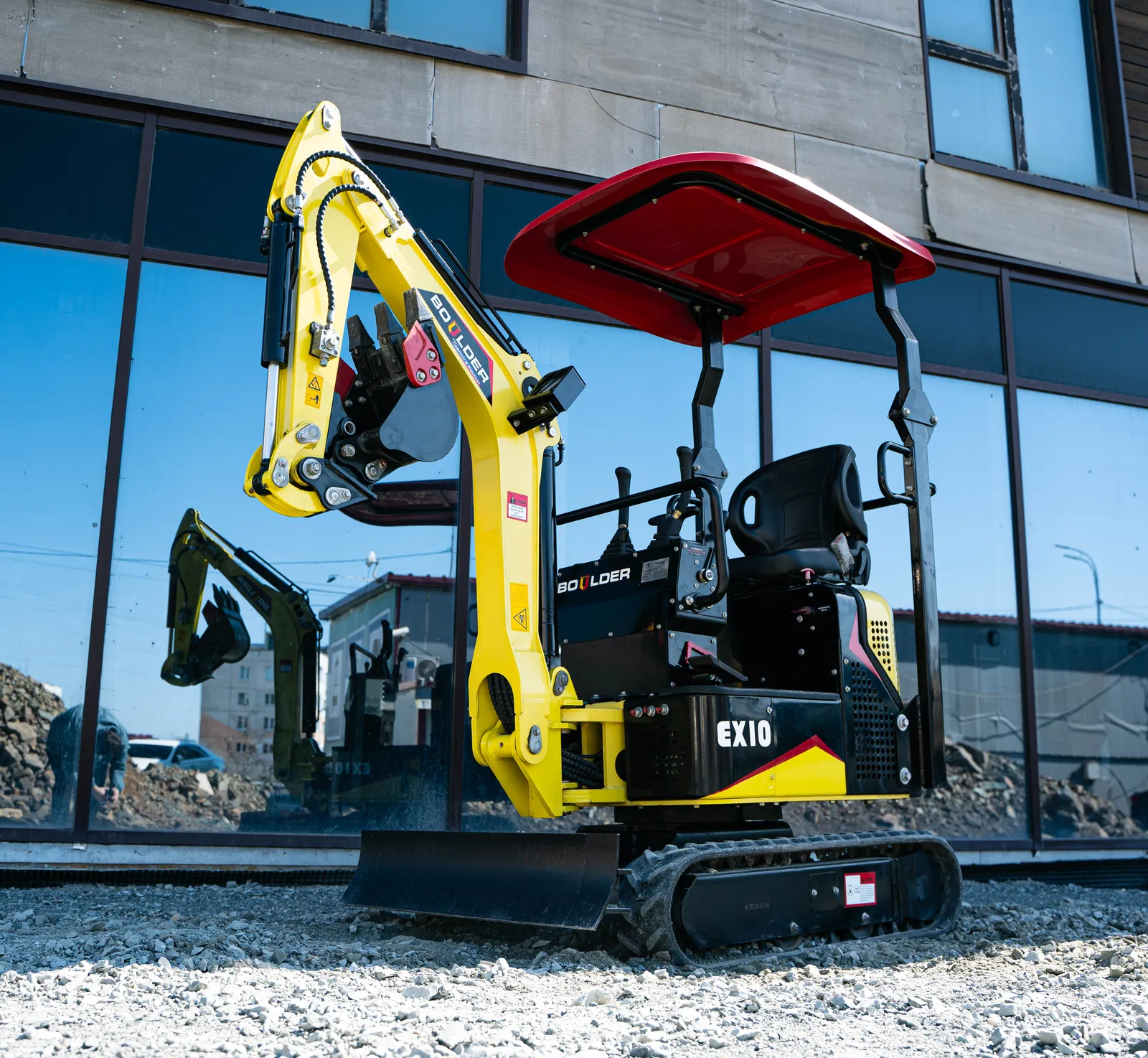 Мини-экскаватор Boulder EX10