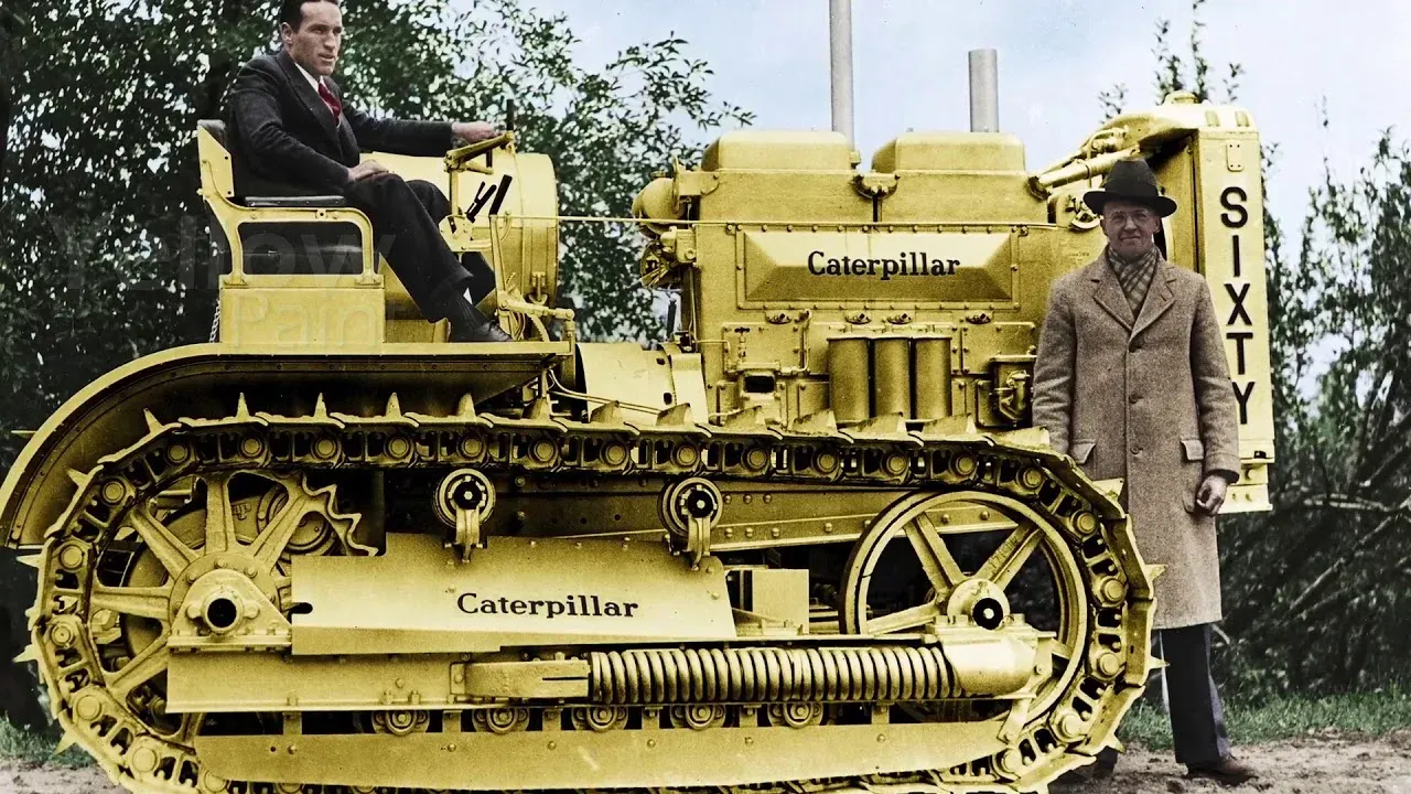 Тракторы на гусеничном ходу компании Caterpillar.
